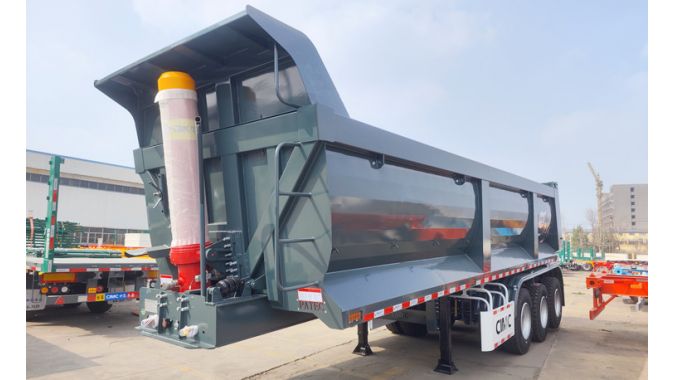 CIMC 3 Axle Tipper Semi Trailer