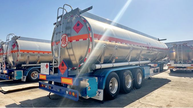 50000 Liters Aluminum Semi Trailer
