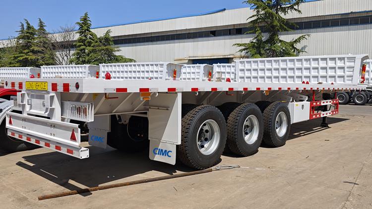 CIMC 3 Axle Flatbed Semi Trailer